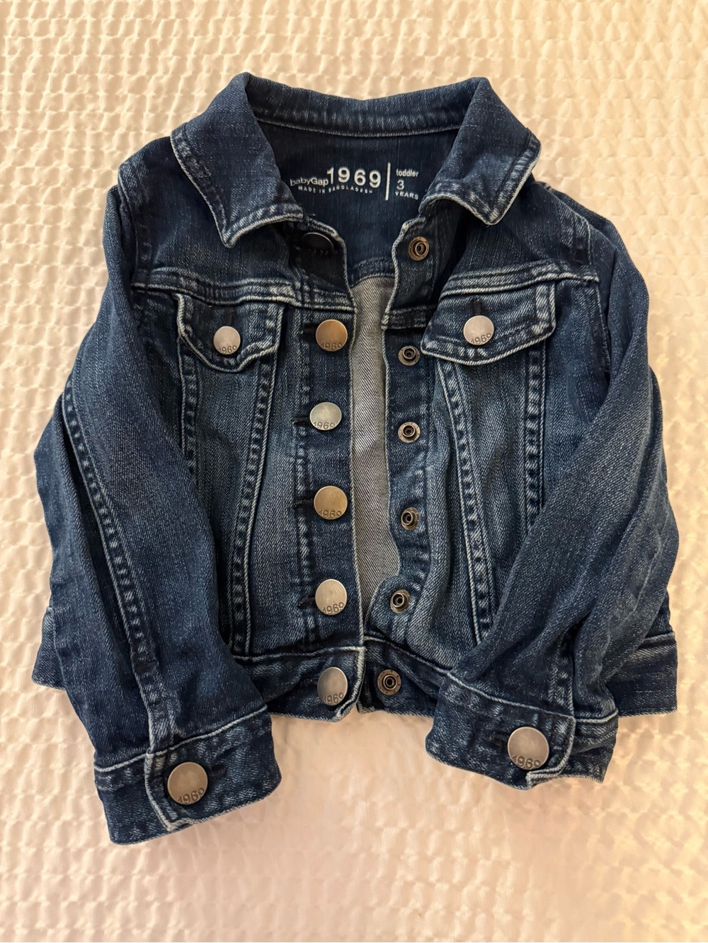 GAP Toddler Indigo Blue Denim Jacket